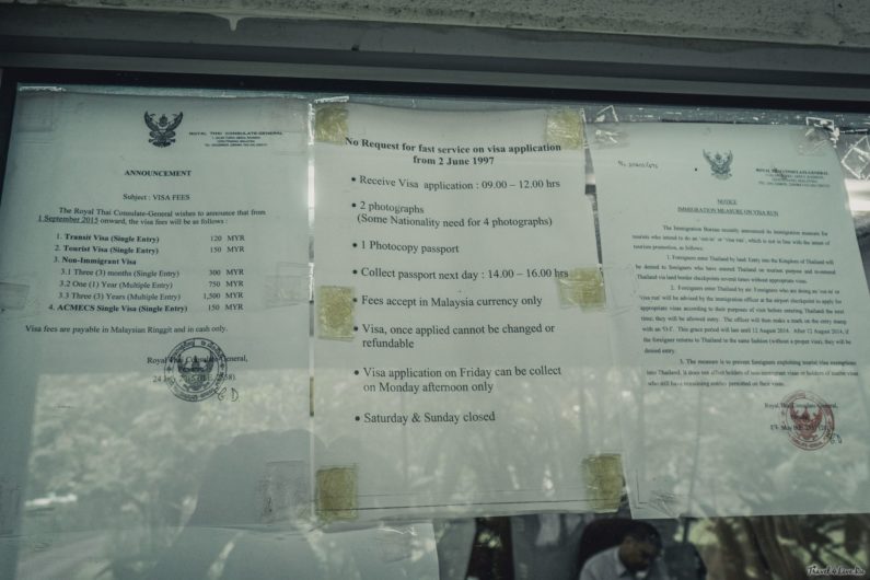 Необходимые документы и стоимость получения Тайской визы на Пенанге